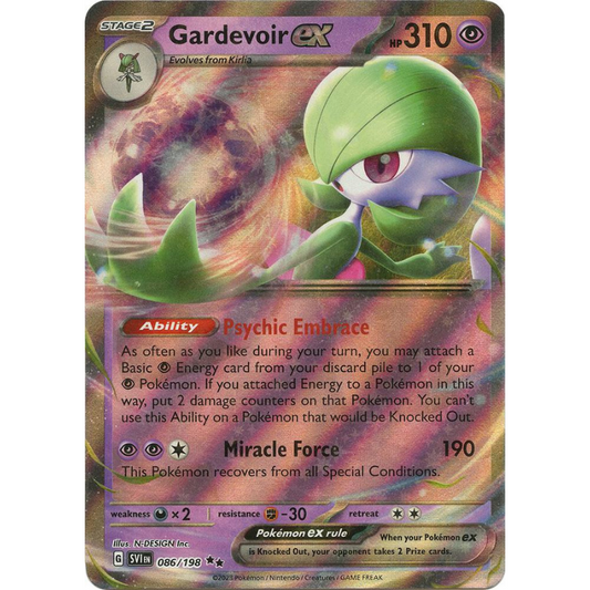 Gardevoir ex - Scarlet & Violet Base Set #086/198