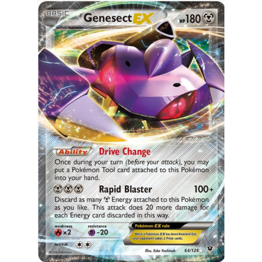 Genesect EX - XY - Fates Collide #64/124