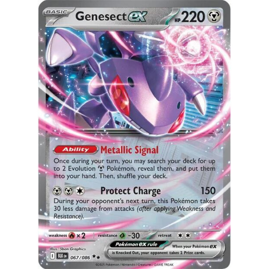 Genesect ex - Black Bolt #067/086
