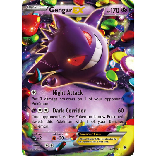 Gengar EX - Phantom Forces #34/119