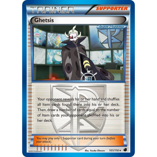 Ghetsis (Team Plasma) - Plasma Freeze #101/116