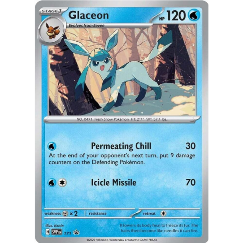 Glaceon - Scarlet & Violet Promo Cards #171