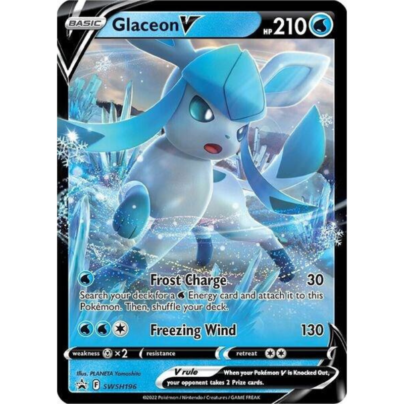 Glaceon V - Sword & Shield Promo Cards #SWSH196