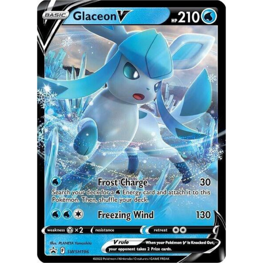 Glaceon V - Sword & Shield Promo Cards #SWSH196