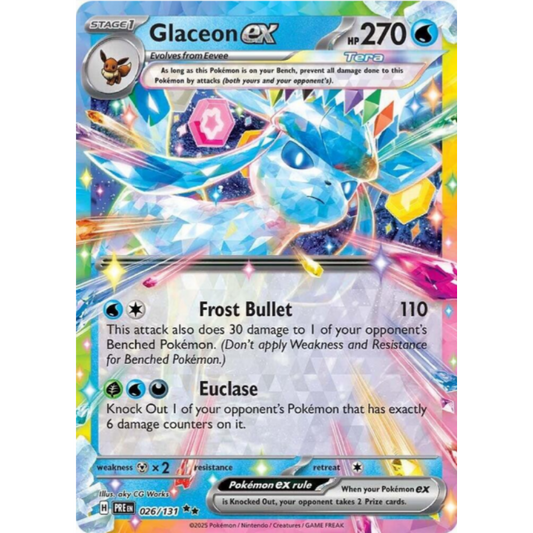 Glaceon ex - Prismatic Evolutions #026/131