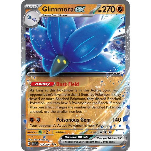 Glimmora ex - Obsidian Flames #123/197
