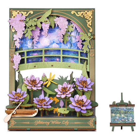 Glittering Water Lily - Rolife DIY Miniature
