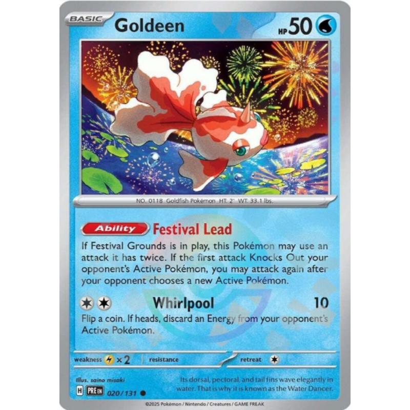 Goldeen (Poke Ball Pattern) - Prismatic Evolutions #020/131