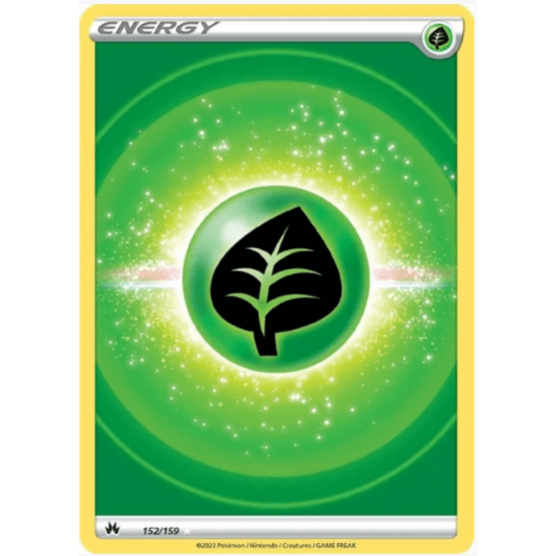 Grass Energy (Texture Full Art) - Crown Zenith #152/159