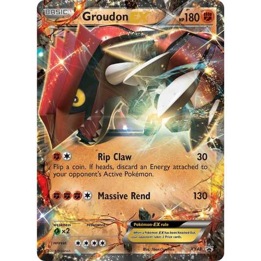 Groudon EX - XY Promos #XY42