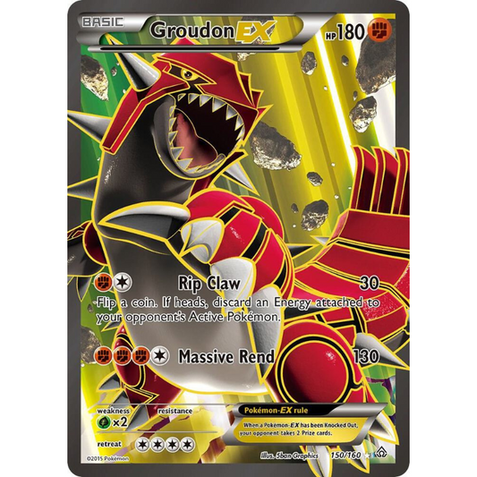 Groudon EX (150 Full Art) -Primal Clash #150/160