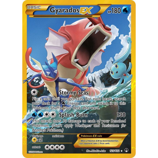 Gyarados EX (Secret) - BREAKpoint #123/122