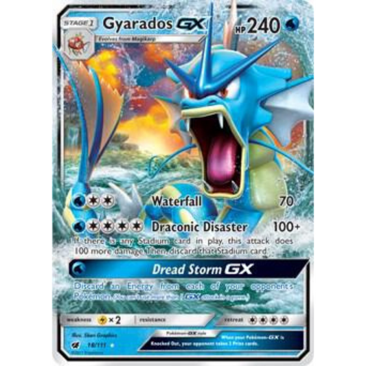 Gyarados GX - Crimson Invasion #18/111