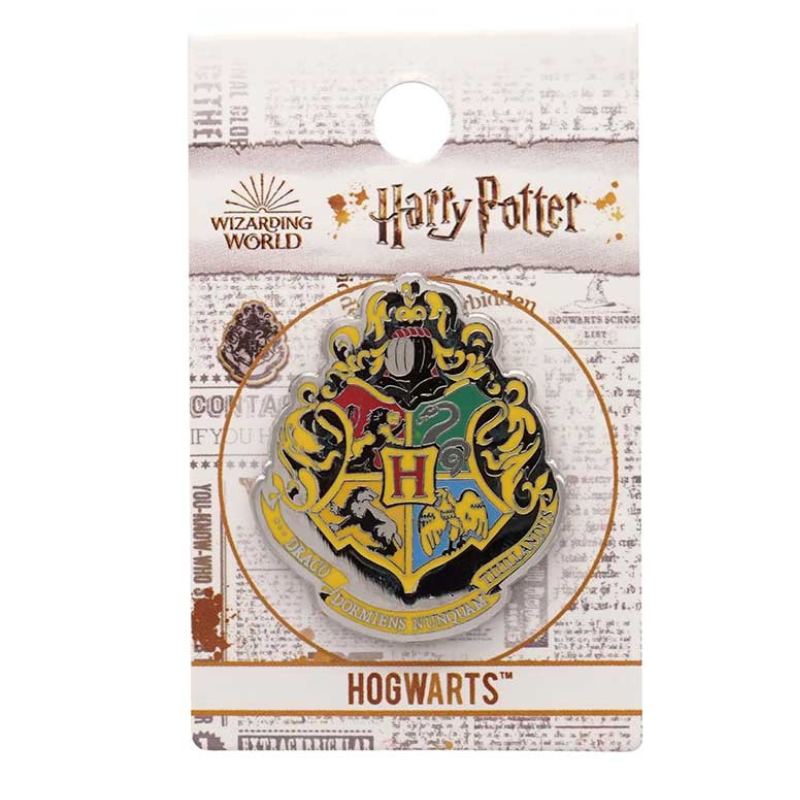 Harry Potter Hufflepuff Crest Enamel Pin