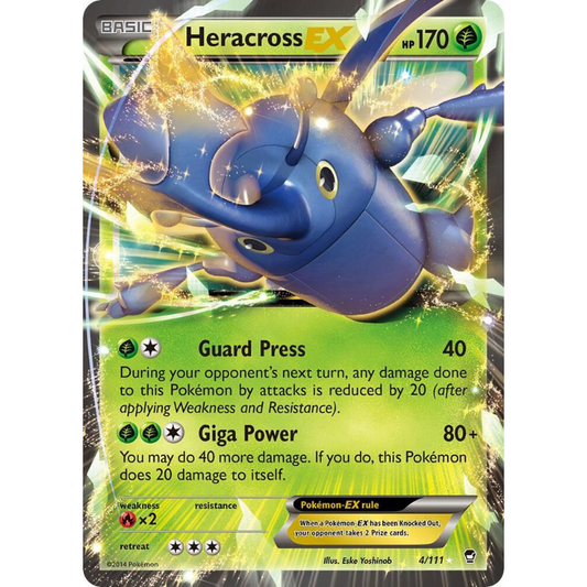Heracross EX - Furious Fists #4/111
