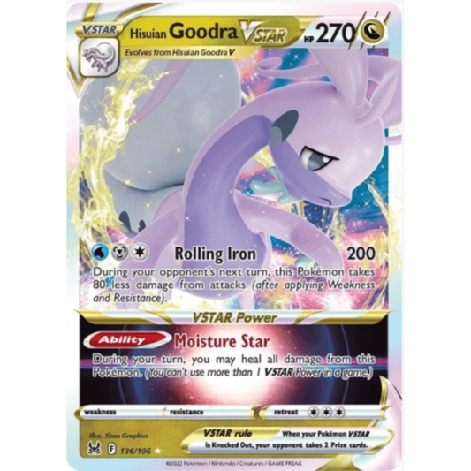 Hisuian Goodra VSTAR - Lost Origin #136/196
