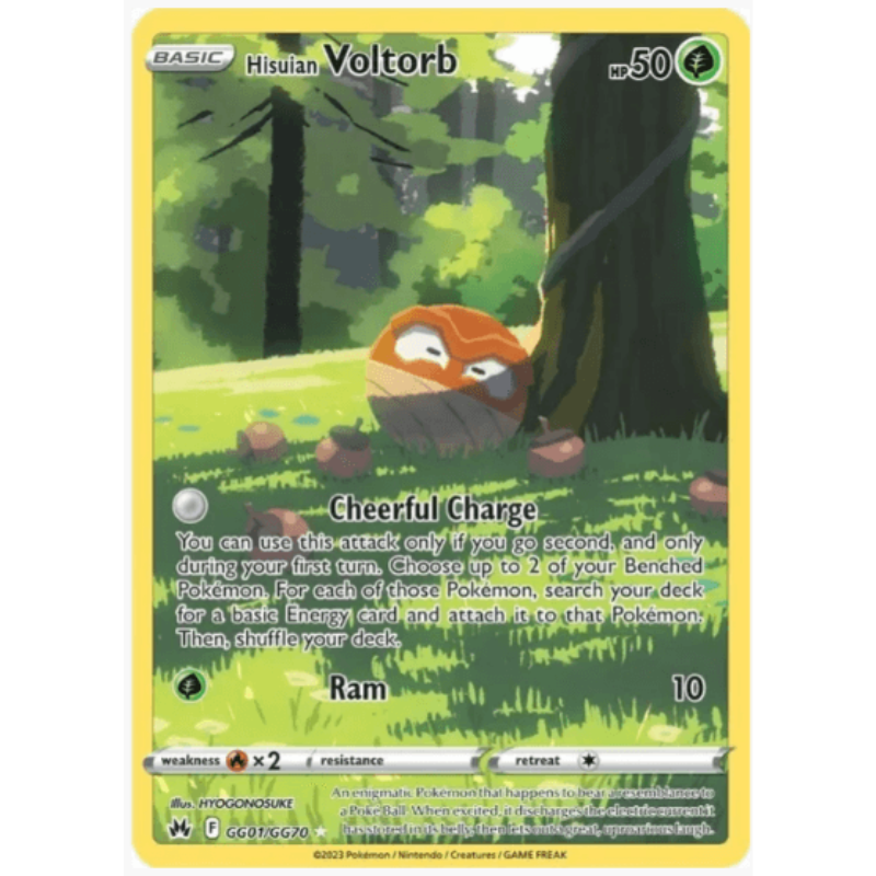 Hisuian Voltorb - Crown Zenith: Galarian Gallery (CRZ:GG)  #GG01/GG70