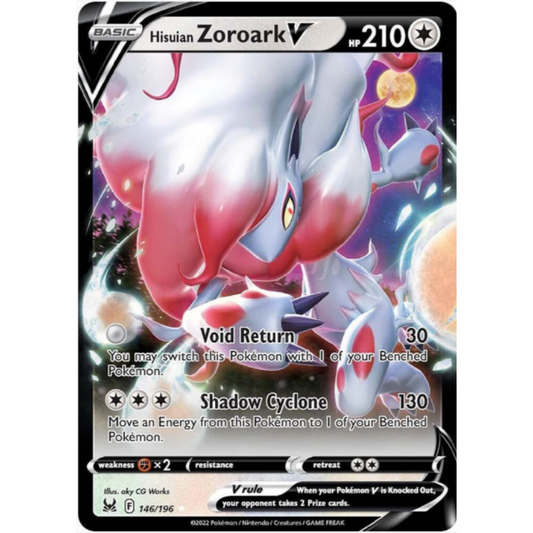 Hisuian Zoroark V - Lost Origin #146/196