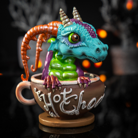 Hot Chocolate With Rupert Dragon