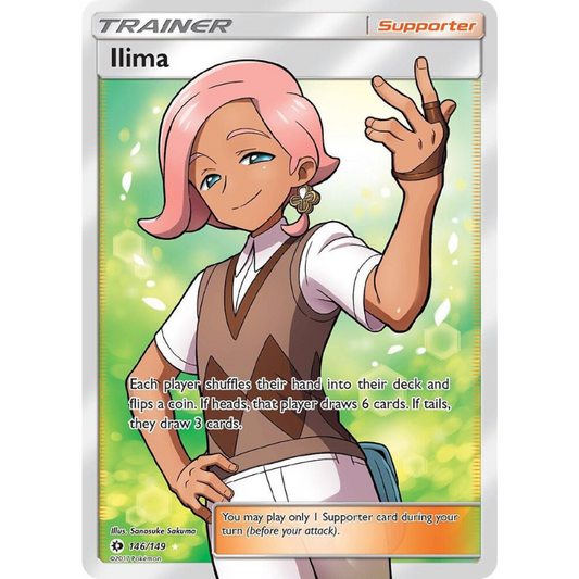 Ilima (Full Art) - SM Base Set #146/149