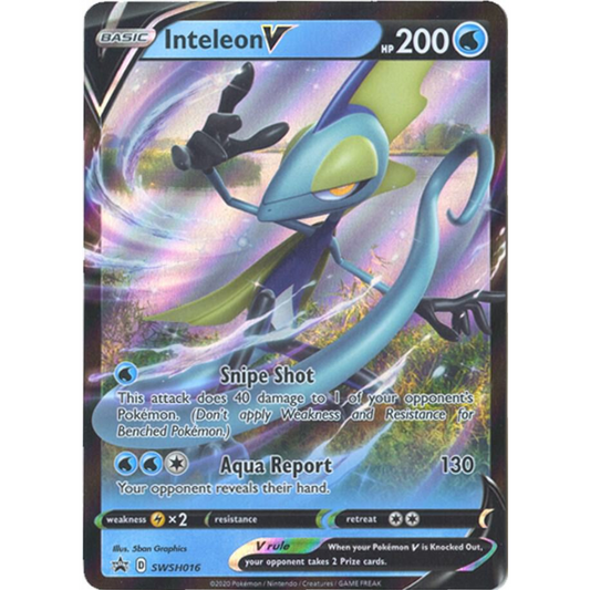 Inteleon V - word & Shield Promo Cards #SWSH016