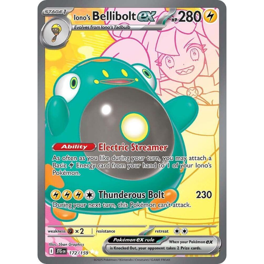 Iono's Bellibolt ex - Journey Together #172/159