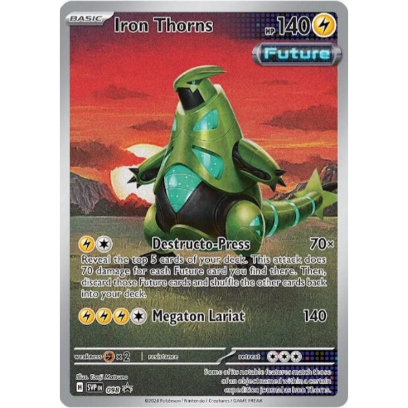 Iron Thorns - Scarlet & Violet Promo Cards #098