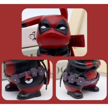 Pokémon Cosplay Figure - Pikachu Deadpool 4.5"