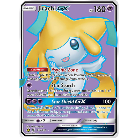 Jirachi GX - Alternate Art Promos #079a/236