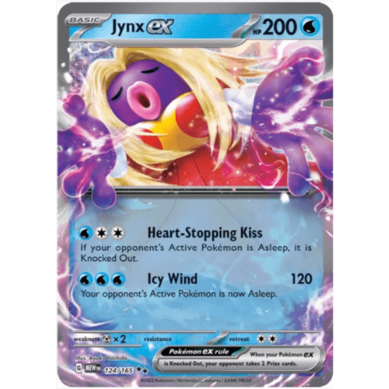 Jynx ex -  Scarlet and Violet 151 #124/165