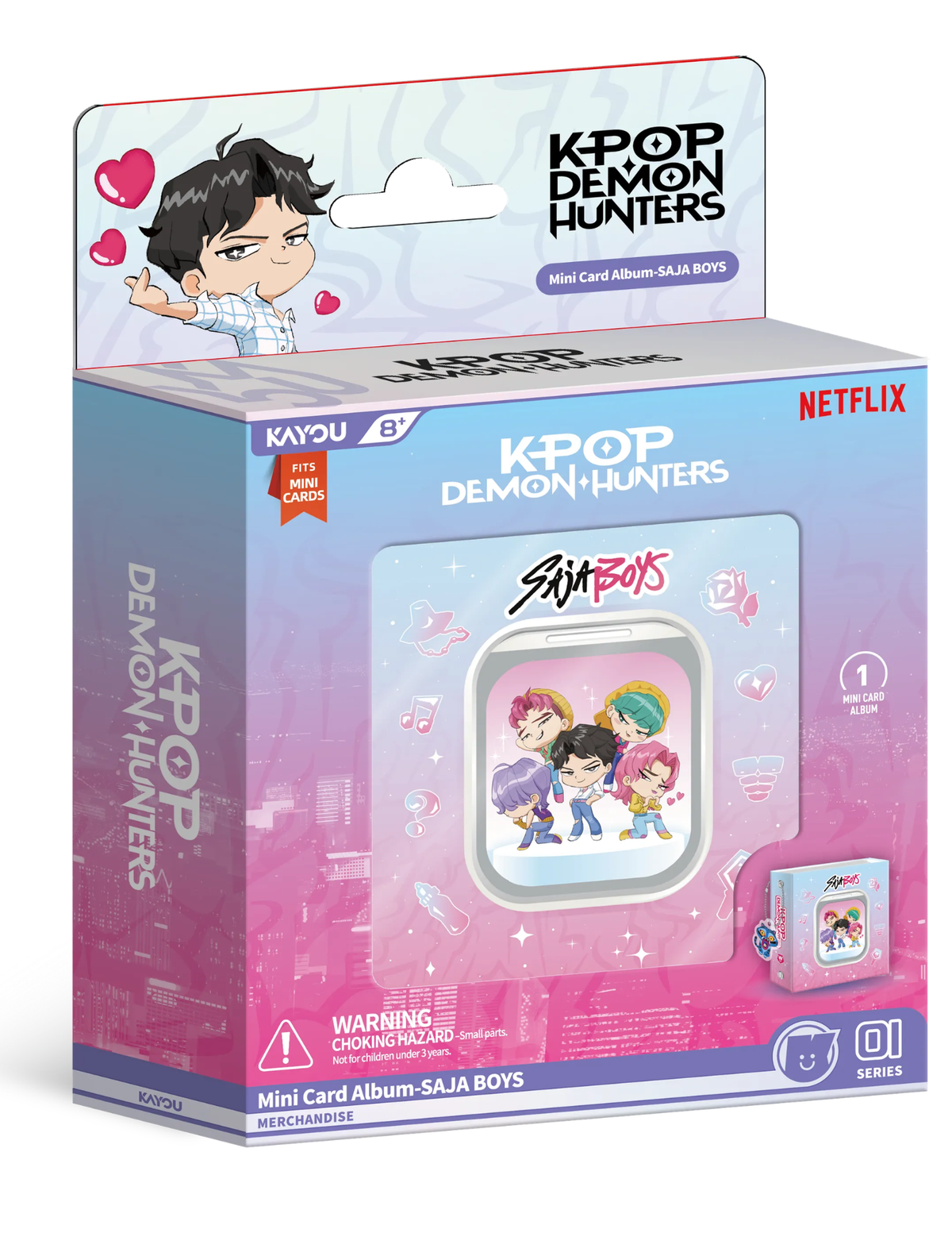 KPop Demon Hunters: Mini Card Album - Saja Boys