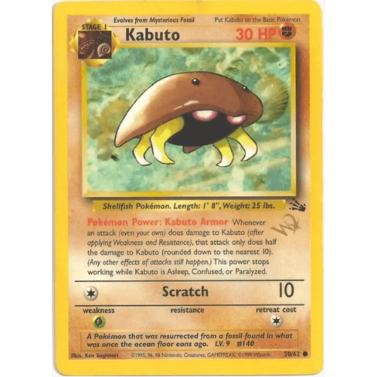 Kabuto [W Stamped] - WoTC Promo Fossil #50/62