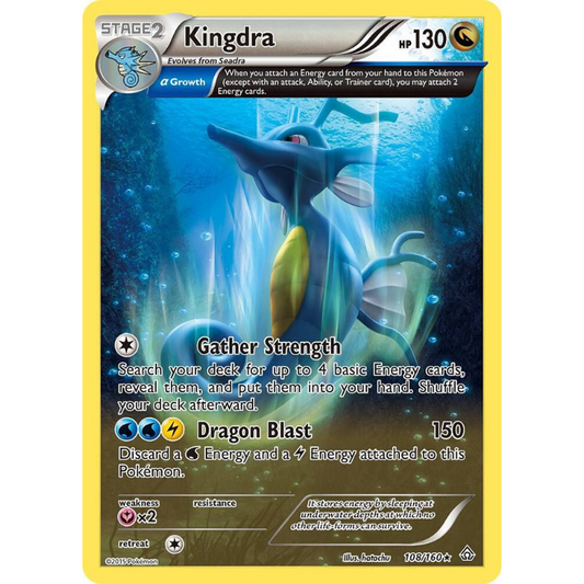 Kingdra (Alpha) - Primal Clash #108/160