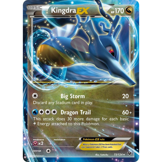 Kingdra EX - Fates Collide #73/124