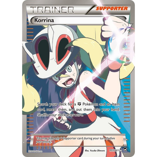 Korrina (111 Full Art) - Furious Fists #111/111