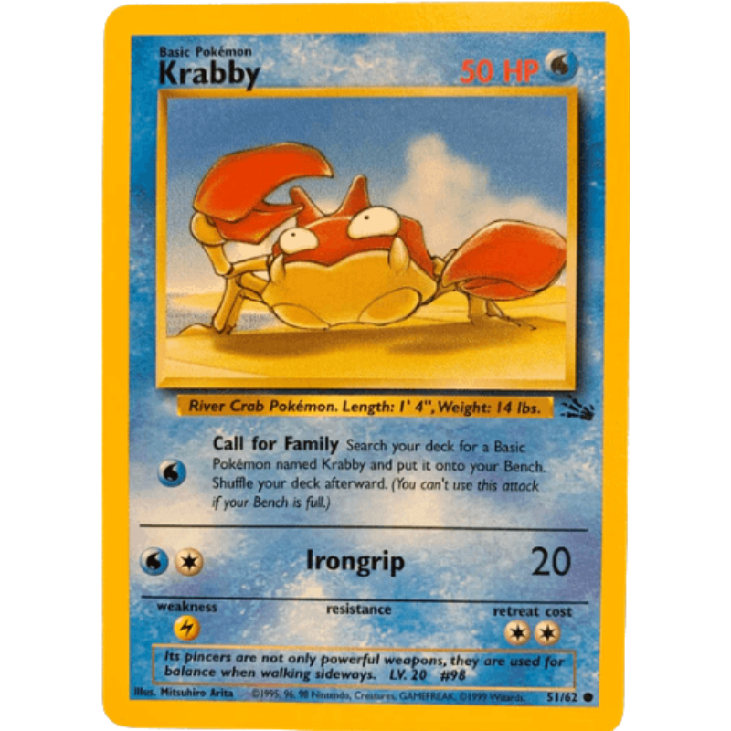 Krabby - Fossil #51/62