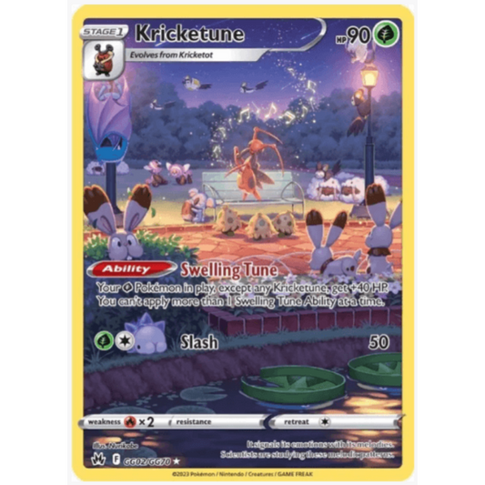 Kricketune - Crown Zenith: Galarian Gallery  #GG02/GG70