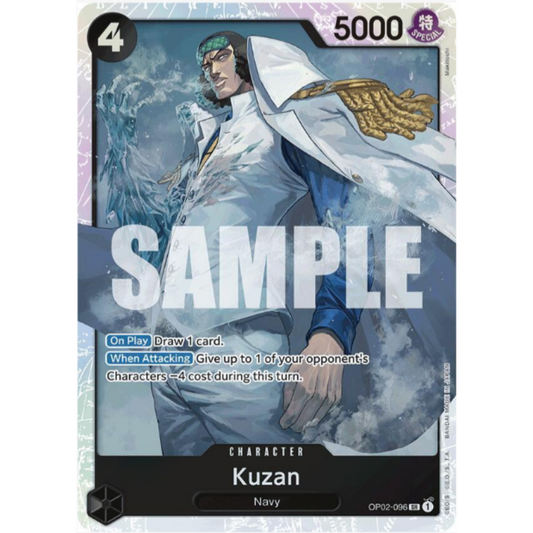 Kuzan (Reprint) - Premium Booster -The Best #OP02-096