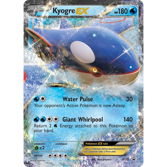 Kyogre EX - XY Promos #XY41