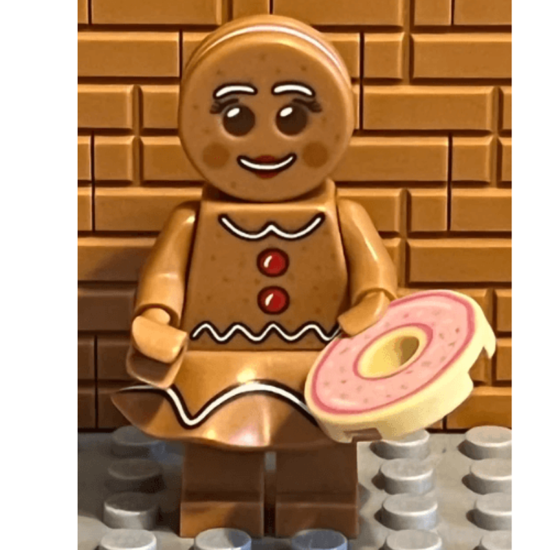 LEGO Limited Edition Holiday Mrs. Gingerbread Minifigure 2022
