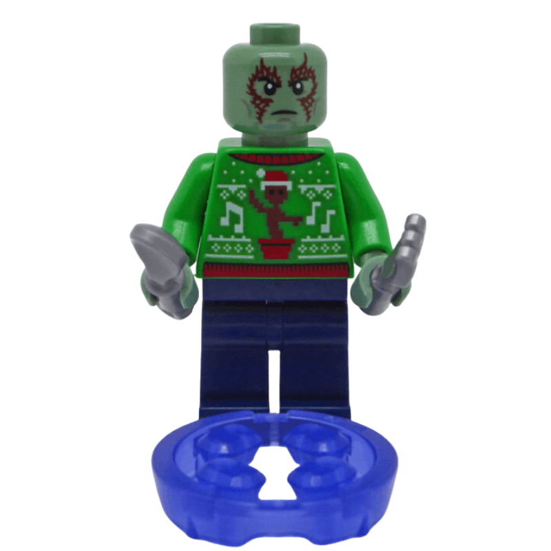 LEGO Marvel Guardian's of the Galaxy Holiday Sweater Drax Minifigure 76231