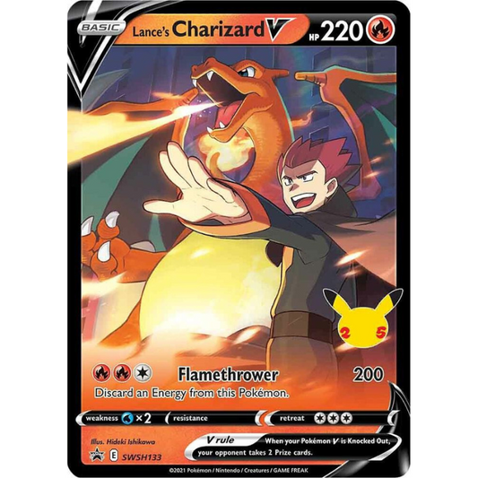Lance's Charizard V - Sword & Shield Promo Cards #SWSH133