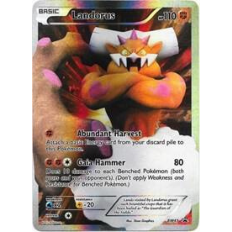 Landorus -Black and White Promos #BW43