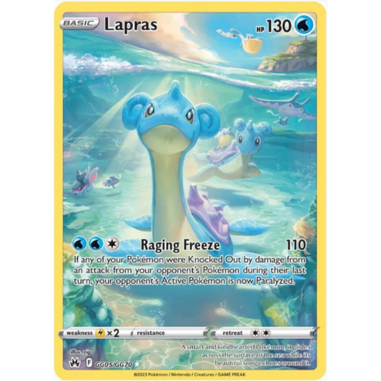 Lapras - Crown Zenith: Galarian Gallery #GG05/GG70