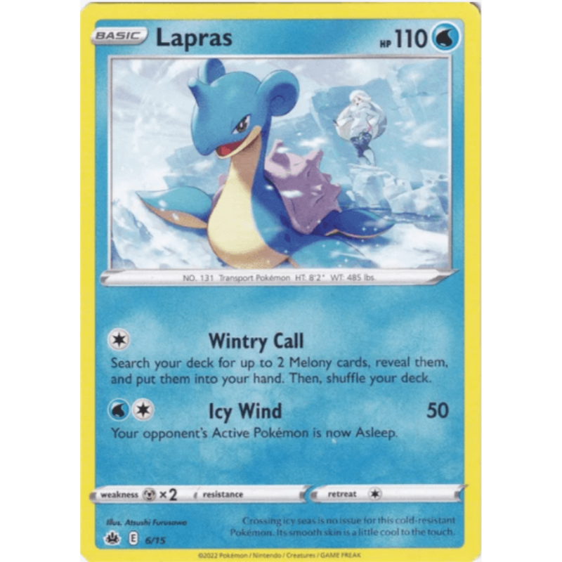 
Lapras - McDonald's Promos 2022 #006/015
