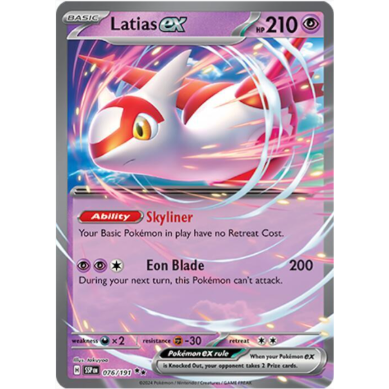 Latias ex - Surging Sparks #076/191