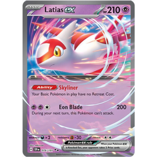 Latias ex - Surging Sparks #076/191