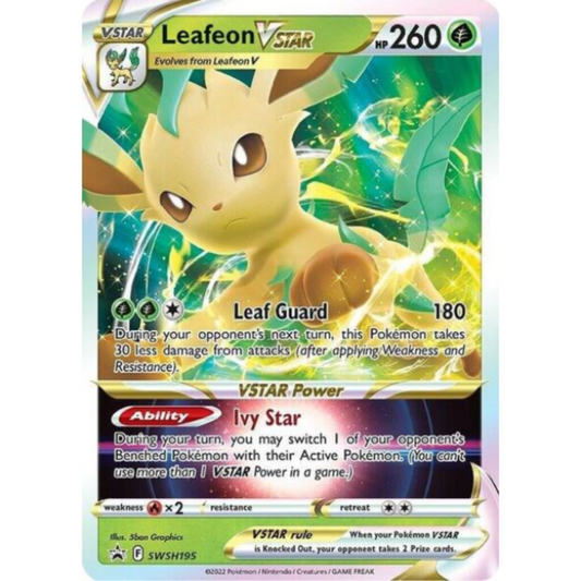 Leafeon VSTAR - Sword & Shield Promo Cards #SWSH195