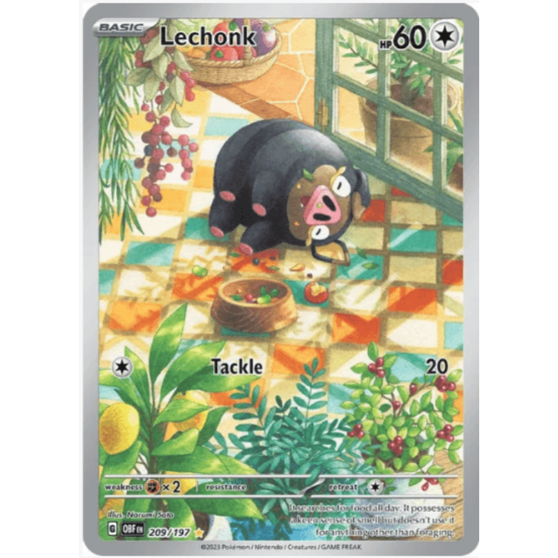 Lechonk - Obsidian Flames #209/197