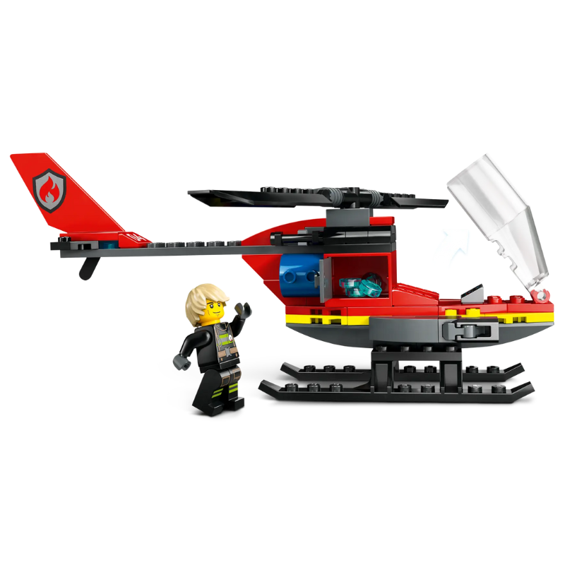 Lego City Fire Rescue Helicopter 60411